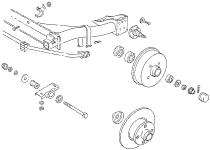 Rear axis